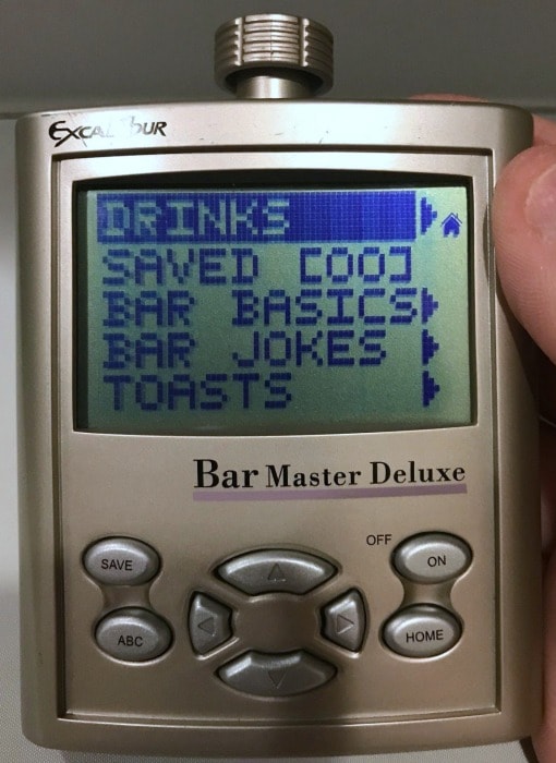 Excalibur Bar Master Deluxe Talking Drink Maker NIB great x-mas gift idea 