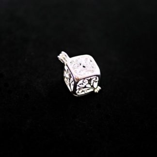 cube cage charm